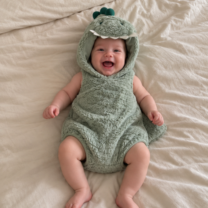 Acase Baby™ Plush Dino Romper