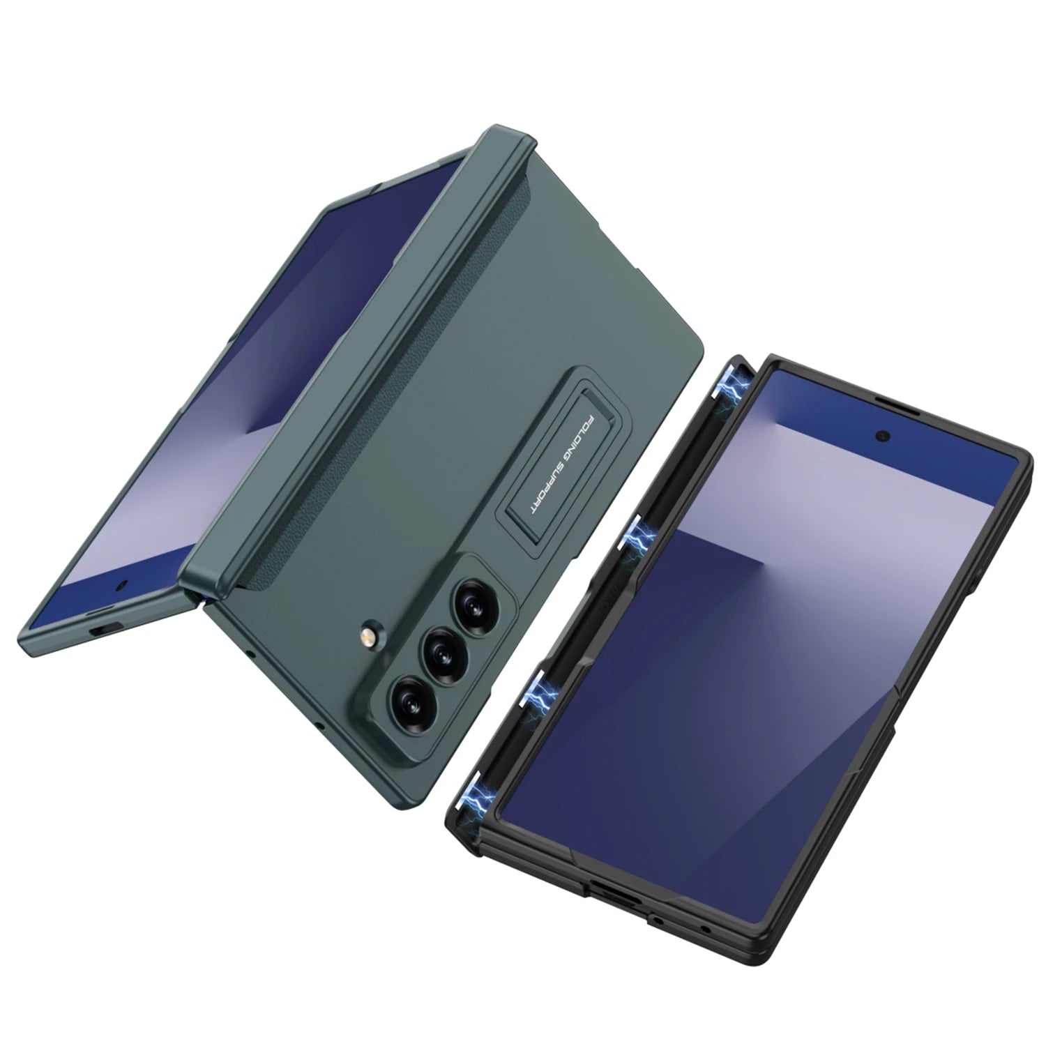 Magnetic Hinge Case Z FOLD 7 - 6 Ultra-thin Shockproof Stand Cover