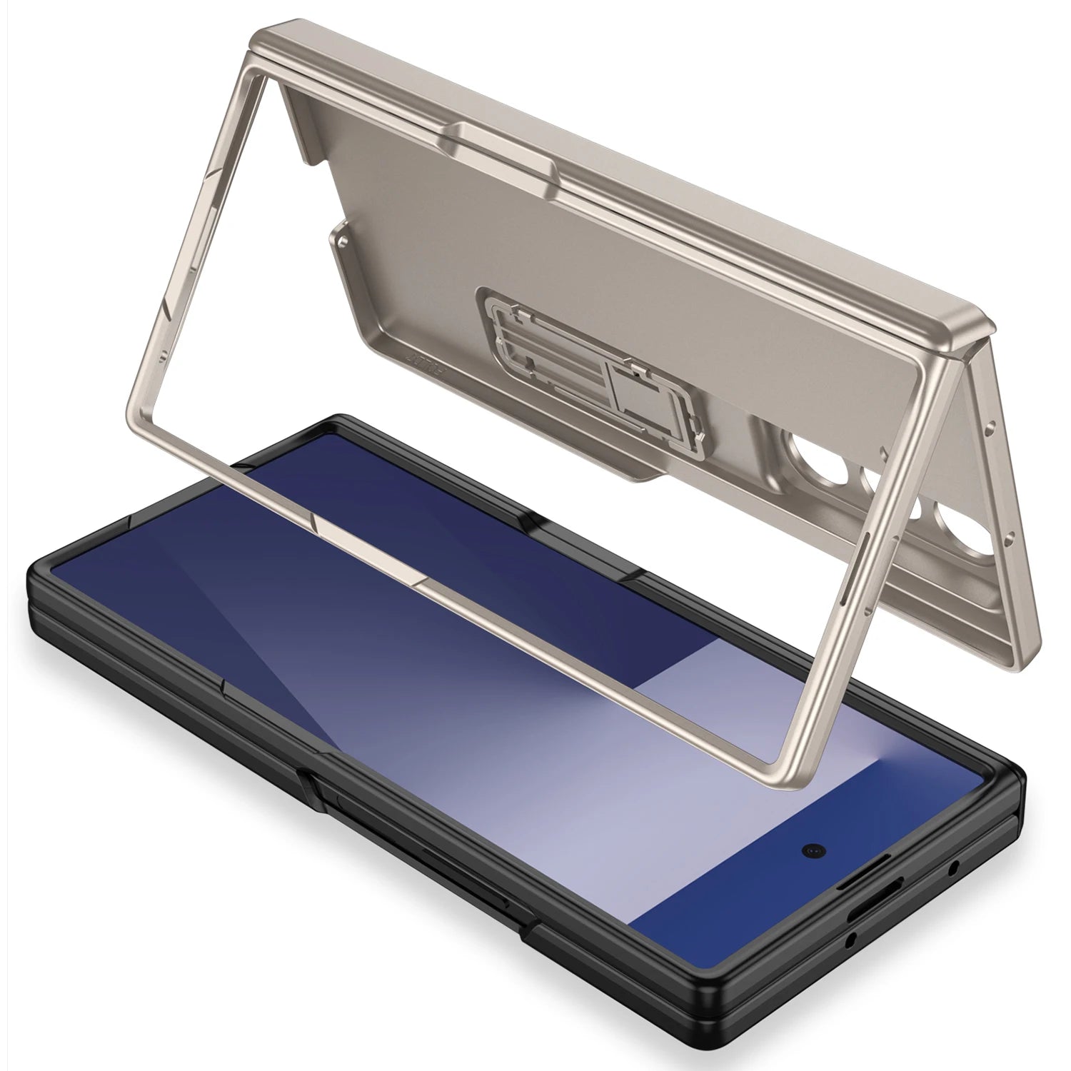 Magnetic Hinge Case Z FOLD 7 - 6 Ultra-thin Shockproof Stand Cover