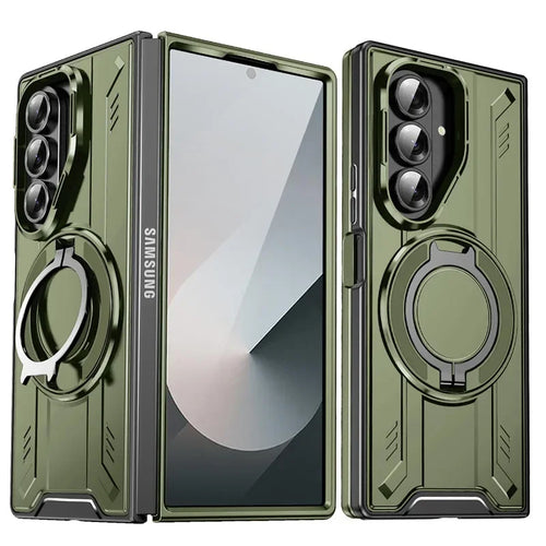 Armor Case Z FOLD 7 Durable Magnetic Holder Cover with Slide Camera Protection