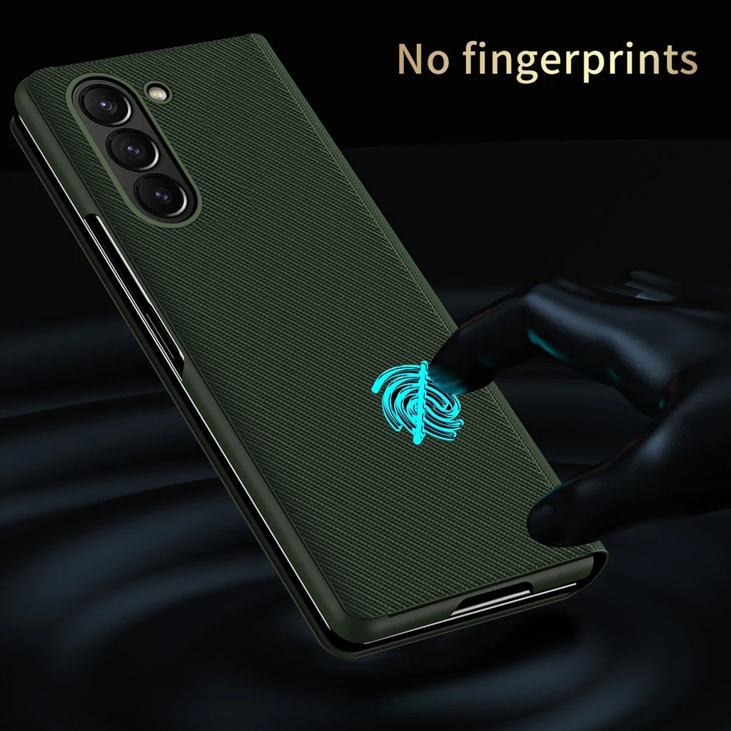 Anti-Fingerprint Leather Case Z FOLD 7 - 2 for Samsung Galaxy Fold