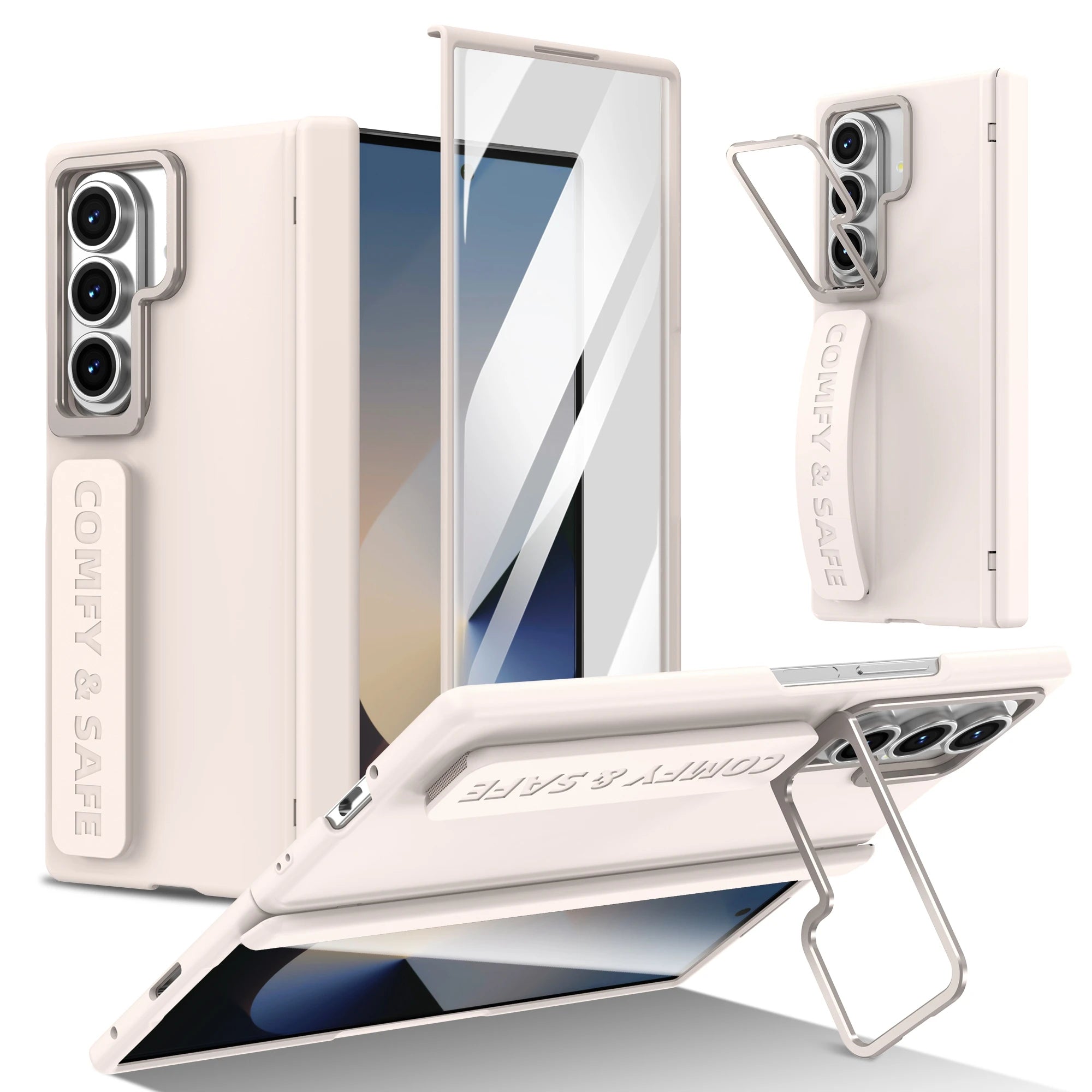 Case Z FOLD 7 - 5 Magnetic Slim Fit with Kickstand and Hinge Protection