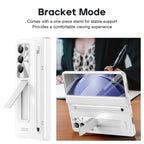 360 Full Protection Hinge Case Z FOLD 7 - 2 Magnetic Leather Cover with Pen Slot