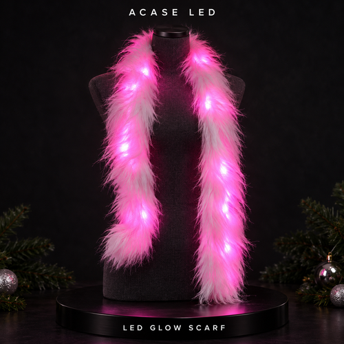 ACASE Aurora LED Faux Fur Scarf