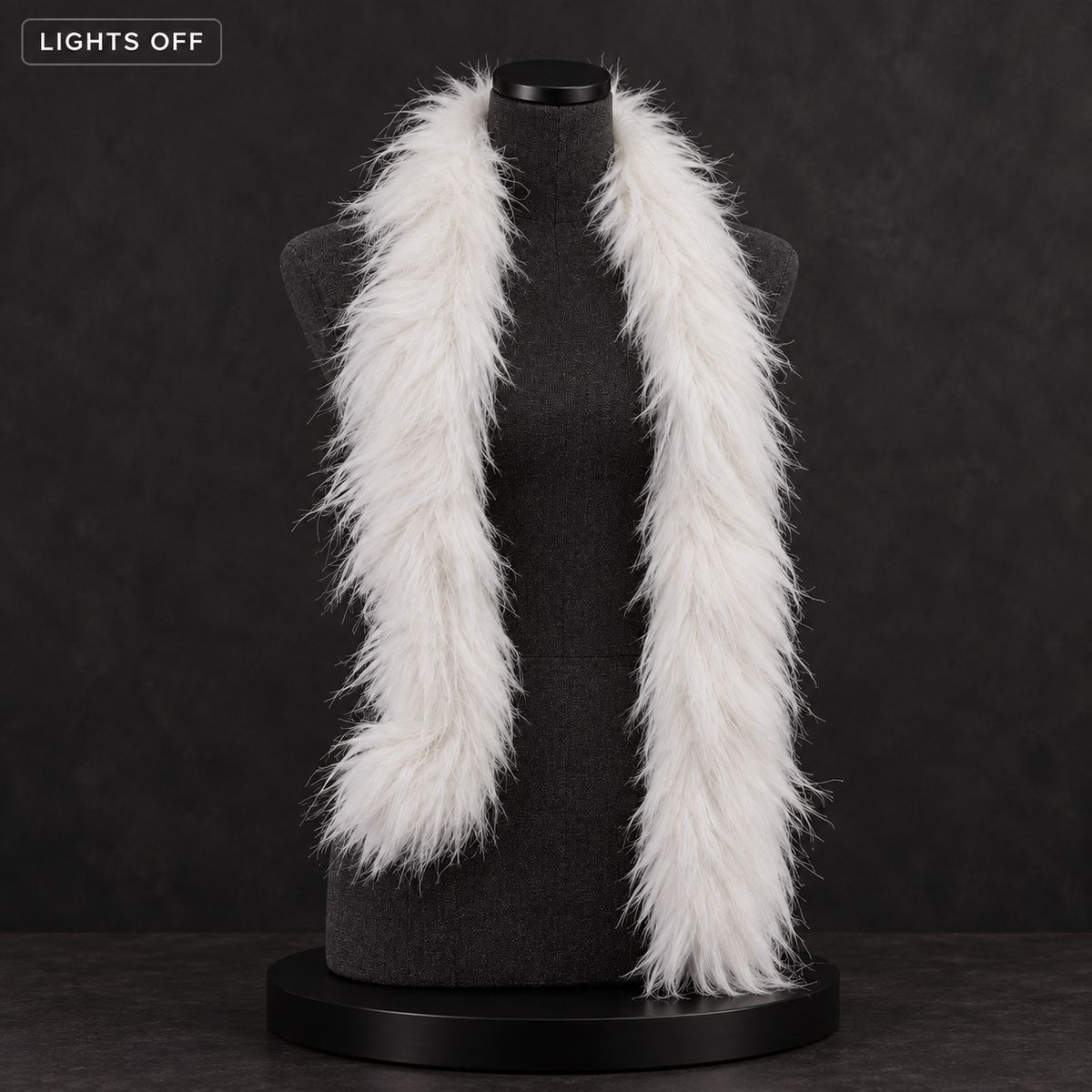 ACASE Aurora LED Faux Fur Scarf